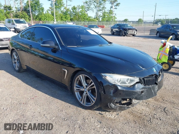 2016 BMW 4 Series 428i with VIN WBA3N7C50GK225853, listed as a IAAI auction lot 42192972 with 109,269 mi miles and . Bid and sale history available at carsss.com. Image 1.