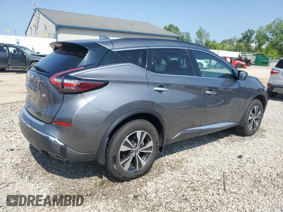2023 Nissan Murano SV z VIN 5N1AZ2BJ9PC139673, wystawiony jako Copart lot #58766235 z przebiegiem 32 740 mil mil oraz Szkoda całkowita • Salvage title. Historia ofert i sprzedaży dostępna na DreamBid. Obrazek 3.