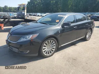 2013 Lincoln MKS with VIN 1LNHL9EK7DG608485, listed as a Copart auction lot 63631845 with Not provided miles and Salvage title. Bid and sale history available at DreamBid. Image 1.