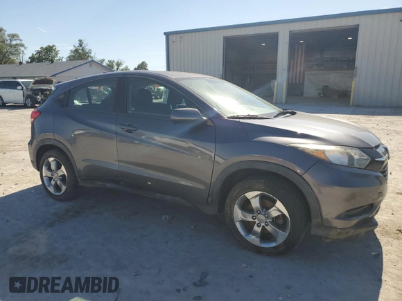 2017 Honda HR-V LX with VIN 3CZRU6H38HM702650, listed as a Copart auction lot 57930144 with 78,693 mi miles and Salvage Title. Bid and sale history available at carsss.com. Image 4.