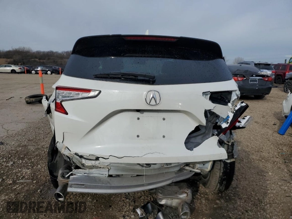 2019 Acura RDX with VIN 5J8TC1H34KL006542, listed as a Copart auction lot 87649885 with 33,956 mi miles and Salvage Title. Bid and sale history available at carsss.com. Image 6.