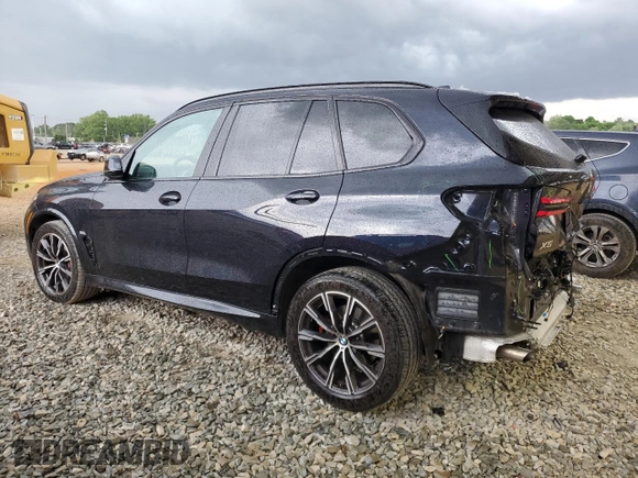 2024 BMW X5 sDrive40i with VIN 5UX13EU04R9T91552, listed as a Copart auction lot 55486545 with 12,995 mi miles and Salvage title. Bid and sale history available at DreamBid. Image 2.