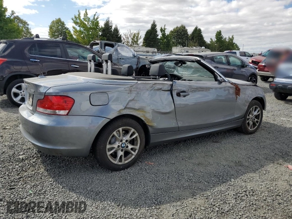 2009 BMW 1 Series 128i with VIN WBAUL73509VJ76763, listed as a Copart auction lot 66763214 with 83,954 mi miles and Salvage Title. Bid and sale history available at DreamBid. Image 3.