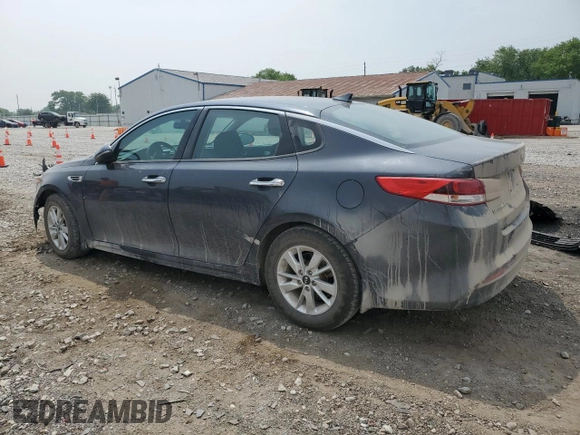 2018 Kia Optima LX z VIN KNAGT4L35J5233487, wystawiony jako Copart lot #59181965 z przebiegiem 136 454 mil mil oraz Szkoda całkowita • Salvage title. Historia ofert i sprzedaży dostępna na DreamBid. Obrazek 2.