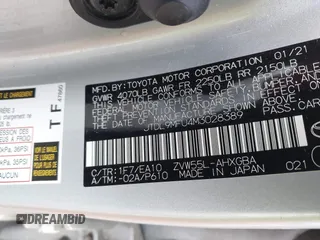 2021 Toyota Prius LE z VIN JTDL9MFU4M3028389, wystawiony jako IAAI lot #41800573 z przebiegiem 32 623 mil mil oraz . Historia ofert i sprzedaży dostępna na DreamBid. Obrazek 9.