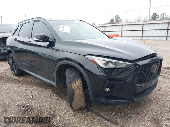 2023 Infiniti QX50 Sport z VIN 3PCAJ5FA3PF105822, wystawiony jako IAAI lot #41363256 z przebiegiem 29 246 mil mil oraz . Historia ofert i sprzedaży dostępna na DreamBid. Obrazek 1.