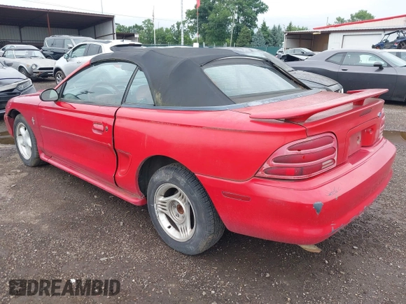 1995 Ford Mustang with VIN 1FALP4444SF238744, listed as a IAAI auction lot 42740503 with 178,211 mi miles and . Bid and sale history available at DreamBid. Image 3.