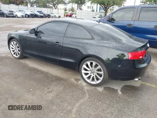 2013 Audi A5 Premium Plus with VIN WAURFAFR4DA029984, listed as a IAAI auction lot 42803580 with 142,745 mi miles and . Bid and sale history available at DreamBid. Image 3.
