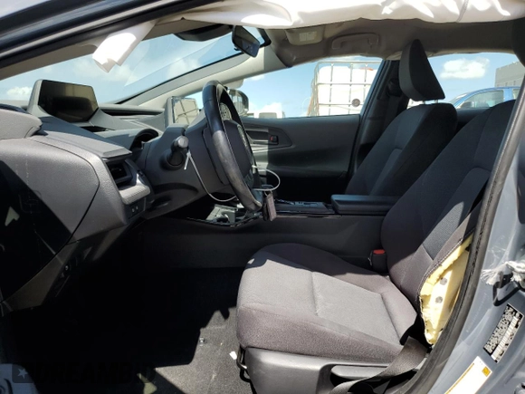 2024 Toyota Prius LE with VIN JTDACAAUXR3023011, listed as a Copart auction lot 61337595 with 25,660 mi miles and Non repairable. Bid and sale history available at DreamBid. Image 7.