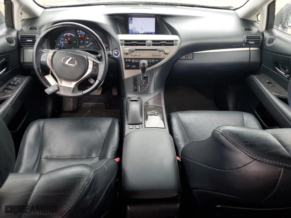 2013 Lexus RX 450h with VIN JTJBC1BA0D2067006, listed as a Copart auction lot 51347385 with 96,766 mi miles and Salvage Title. Bid and sale history available at carsss.com. Image 8.