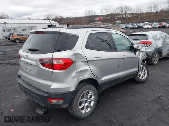 2019 Ford EcoSport SE with VIN MAJ6S3GL2KC263846, listed as a IAAI auction lot 41741329 with 70,094 mi miles. Bid and sale history available at carsss.com. Image 4.