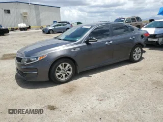 2017 Kia Optima LX with VIN KNAGT4L36H5179062, listed as a Copart auction lot 62503565 with 151,231 mi miles and Salvage title. Bid and sale history available at DreamBid. Image 1.