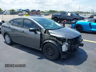 2021 Nissan Versa S with VIN 3N1CN8DV1ML881404, listed as a IAAI auction lot 42351256 with 97,984 mi miles and . Bid and sale history available at DreamBid. Image 1.