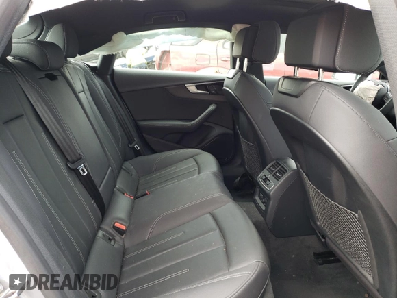 2020 Audi A5 Sportback Premium Plus with VIN WAUCNCF59LA020388, listed as a Copart auction lot 55458853 with 35,331 mi miles. Bid and sale history available at carsss.com. Image 10.