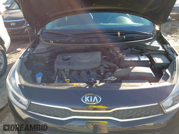 2018 Kia Rio LX with VIN 3KPA24AB4JE145699, listed as a IAAI auction lot 41501580 with 125,162 mi miles. Bid and sale history available at carsss.com. Image 10.