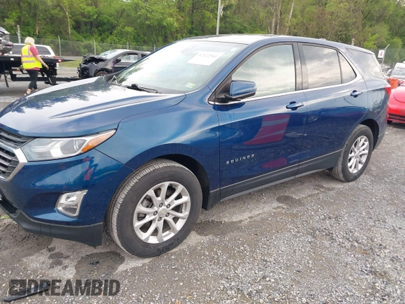 2020 Chevrolet Equinox LT with VIN 3GNAXUEV0LL264829, listed as a IAAI auction lot 42122941 with 95,395 mi miles and . Bid and sale history available at DreamBid. Image 2.