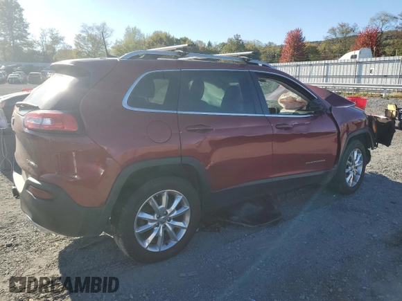 2016 Jeep Cherokee Limited z VIN 1C4PJMDS6GW169879, wystawiony jako Copart lot #76612964 z przebiegiem Nie podano mil oraz Szkoda całkowita • Salvage title. Historia ofert i sprzedaży dostępna na DreamBid. Obrazek 3.