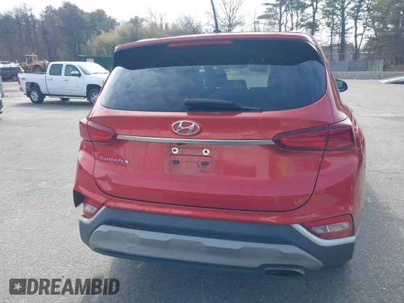 2020 Hyundai Santa Fe SE with VIN 5NMS23AD5LH216758, listed as a IAAI auction lot 41709979 with 145,756 mi miles. Bid and sale history available at carsss.com. Image 16.