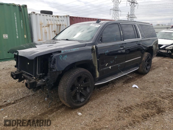 2018 GMC Yukon XL SLT with VIN 1GKS2GKC3JR222634, listed as a Copart auction lot 70736874 with 79,798 mi miles and Salvage Title. Bid and sale history available at carsss.com. Image 1.
