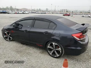 2015 Honda Civic Sedan Si with VIN 2HGFB6E56FH708397, listed as a Copart auction lot 53377305 with 112,385 mi miles and Clean Title. Bid and sale history available at carsss.com. Image 2.