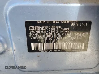 2012 Subaru Impreza 2.0i с VIN JF1GPAA69CH212507, выставлен на аукционе Copart как лот 56252155 с пробегом 149 977 миль миль и Чистый • Clean title. История ставок и продаж доступна на DreamBid. Изображение 13.