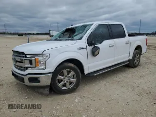 2020 Ford F-150 XL with VIN 1FTEW1CP4LKD98311, listed as a Copart auction lot 87605575 with 153,353 mi miles and Salvage Title. Bid and sale history available at carsss.com. Image 1.