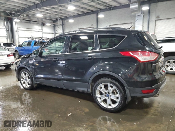 2013 Ford Escape SEL with VIN 1FMCU9HX3DUD40289, listed as a Copart auction lot 60711035 with 166,100 mi miles and Salvage title. Bid and sale history available at DreamBid. Image 2.