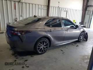 2021 Toyota Camry SE Nightshade with VIN 4T1G11AK7MU600946, listed as a Copart auction lot 52495695 with 76,141 mi miles and Clean Title. Bid and sale history available at carsss.com. Image 3.