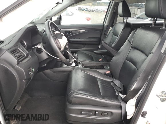 2017 Honda Pilot EX-L with VIN 5FNYF6H57HB061878, listed as a Copart auction lot 51531215 with 95,986 mi miles and Salvage Title. Bid and sale history available at DreamBid. Image 7.