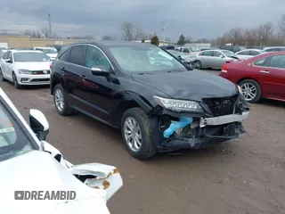 2017 Acura RDX w/Technology Pkg with VIN 5J8TB4H59HL020418, listed as a IAAI auction lot 41560828 with 102,545 mi miles. Bid and sale history available at carsss.com. Image 1.