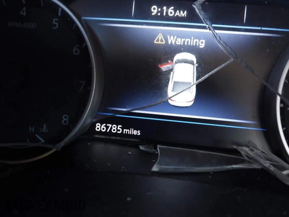 2017 Nissan Maxima SV with VIN 1N4AA6AP4HC423065, listed as a IAAI auction lot 41261087 with 86,785 mi miles and . Bid and sale history available at DreamBid. Image 15.