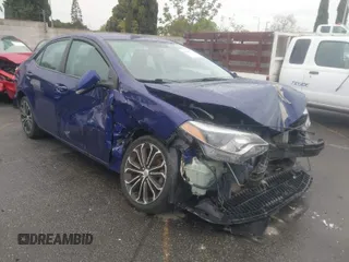 2014 Toyota Corolla L with VIN 5YFBURHE8EP173523, listed as a IAAI auction lot 41802729 with 77,336 mi miles and . Bid and sale history available at DreamBid. Image 1.