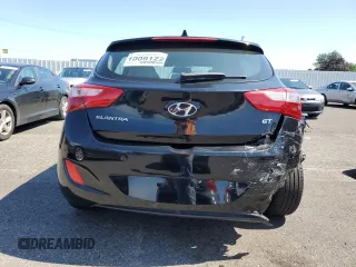 2013 Hyundai Elantra GT with VIN KMHD35LE4DU113960, listed as a Copart auction lot 68135294 with 60,065 mi miles and Salvage Title. Bid and sale history available at carsss.com. Image 6.