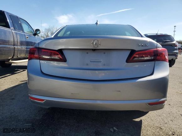 2015 Acura TLX with VIN 19UUB1F34FA029685, listed as a Copart auction lot 49880405 with 165,479 mi miles and Salvage Title. Bid and sale history available at carsss.com. Image 6.