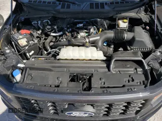 2024 Ford F-150 STX with VIN 1FTEW2KP2RKD25390, listed as a Copart auction lot 47856945 with 12,500 mi miles and Salvage Title. Bid and sale history available at carsss.com. Image 11.
