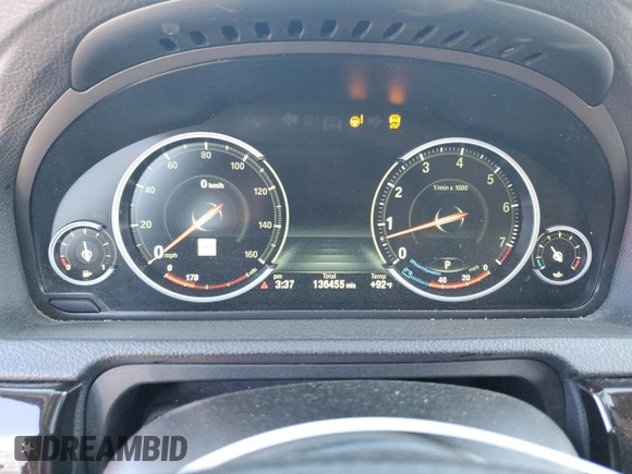2013 BMW 5 Series 535i Gran Turismo xDrive with VIN WBASP2C50DC338667, listed as a Copart auction lot 76117604 with 136,455 mi miles and Salvage title. Bid and sale history available at DreamBid. Image 9.