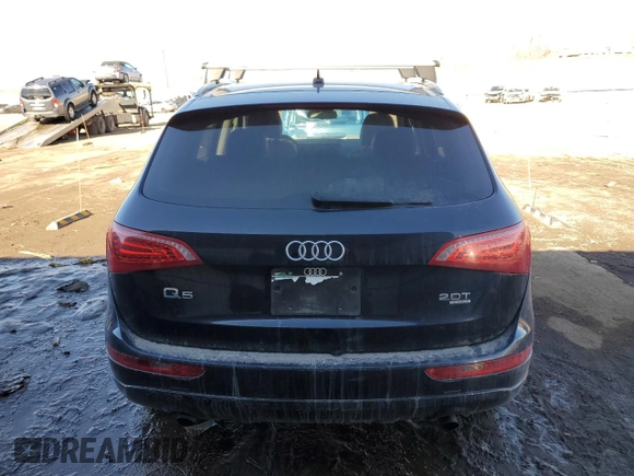 2011 Audi Q5 Premium with VIN WA1CFAFPXBA010158, listed as a Copart auction lot 42733505 with 115,880 mi miles and Salvage title. Bid and sale history available at DreamBid. Image 6.