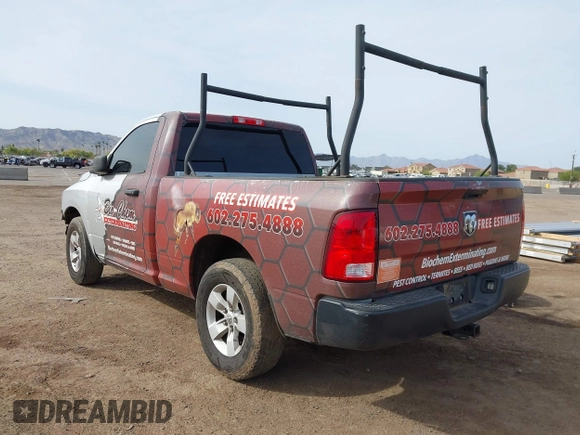 2018 Ram 1500 Tradesman with VIN 3C6JR6AG7JG204405, listed as a IAAI auction lot 41925635 with 198,396 mi miles and . Bid and sale history available at DreamBid. Image 3.