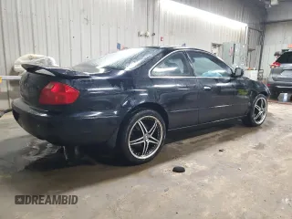 2001 Acura CL Type S with VIN 19UYA42701A003995, listed as a Copart auction lot 43134755 with 170,178 mi miles and Salvage Title. Bid and sale history available at carsss.com. Image 3.