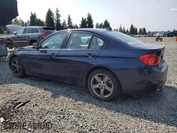 2013 BMW 3 Series 328i xDrive with VIN WBA3B5C55DF595066, listed as a Copart auction lot 62134875 with 98,822 mi miles and Clean title. Bid and sale history available at DreamBid. Image 2.