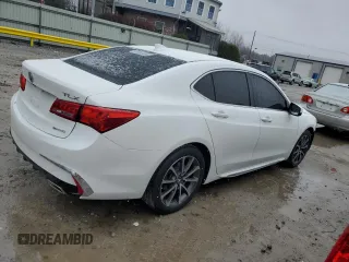 2018 Acura TLX Technology z VIN 19UUB3F55JA003067, wystawiony jako Copart lot #82958724 z przebiegiem 115 891 mil mil oraz Szkoda całkowita • Salvage title. Historia ofert i sprzedaży dostępna na DreamBid. Obrazek 3.