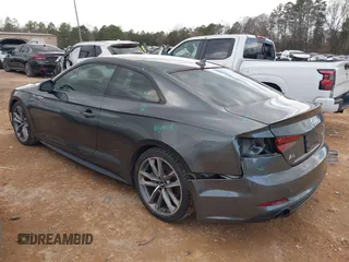 2019 Audi A5 Premium Plus with VIN WAUTNAF56KA061936, listed as a IAAI auction lot 41701015 with 72,318 mi miles and . Bid and sale history available at DreamBid. Image 3.
