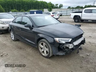 2017 Audi A3 Sedan Premium with VIN WAUAUGFF4H1075011, listed as a Copart auction lot 54967784 with 84,035 mi miles and Salvage Title. Bid and sale history available at carsss.com. Image 4.