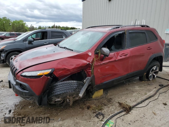 2017 Jeep Cherokee Trailhawk with VIN 1C4PJMBS1HW542699, listed as a Copart auction lot 57567725 with 108,790 mi miles and Non repairable. Bid and sale history available at DreamBid. Image 1.