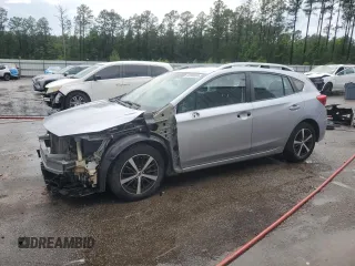 2018 Subaru Impreza Premium with VIN 4S3GTAD64J3745327, listed as a Copart auction lot 58185385 with 179,945 mi miles and Salvage title. Bid and sale history available at DreamBid. Image 1.