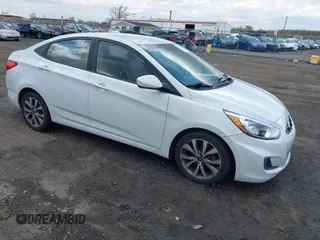 2017 Hyundai Accent SE with VIN KMHCT4AEXHU361631, listed as a IAAI auction lot 42037045 with 136,847 mi miles. Bid and sale history available at carsss.com. Image 1.
