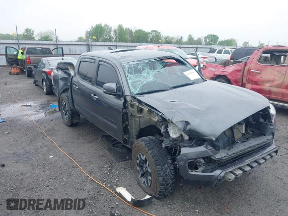 2022 Toyota Tacoma SR with VIN 3TMCZ5AN1NM476353, listed as a IAAI auction lot 41938107 with 51,782 mi miles and . Bid and sale history available at DreamBid. Image 6.
