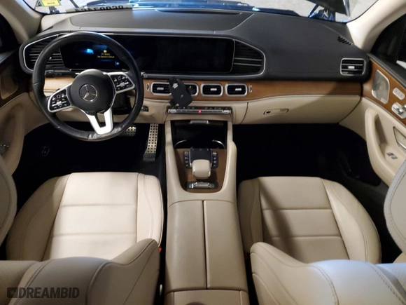 2022 Mercedes-Benz GLS with VIN 4JGFF5KE3NA666426, listed as a Copart auction lot 86087464 with 25,017 mi miles and Salvage Title. Bid and sale history available at carsss.com. Image 8.