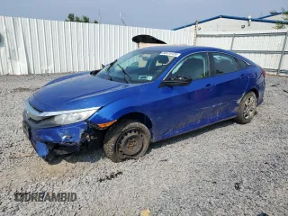 2017 Honda Civic LX with VIN 2HGFC2F54HH541741, listed as a Copart auction lot 60415125 with 217,285 mi miles and Salvage title. Bid and sale history available at DreamBid. Image 1.