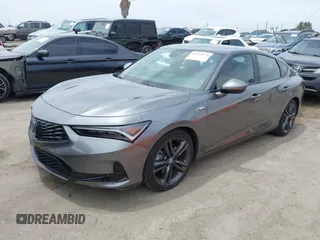 2024 Acura Integra w/A-Spec Package with VIN 19UDE4H33RA022981, listed as a IAAI auction lot 42344974 with 15,838 mi miles and . Bid and sale history available at DreamBid. Image 2.